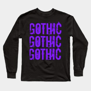 Gothic style art Long Sleeve T-Shirt